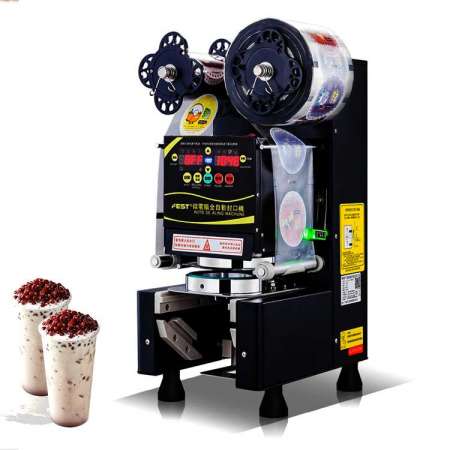 Food Application And New Condition Automatic Cup Sealing Machine